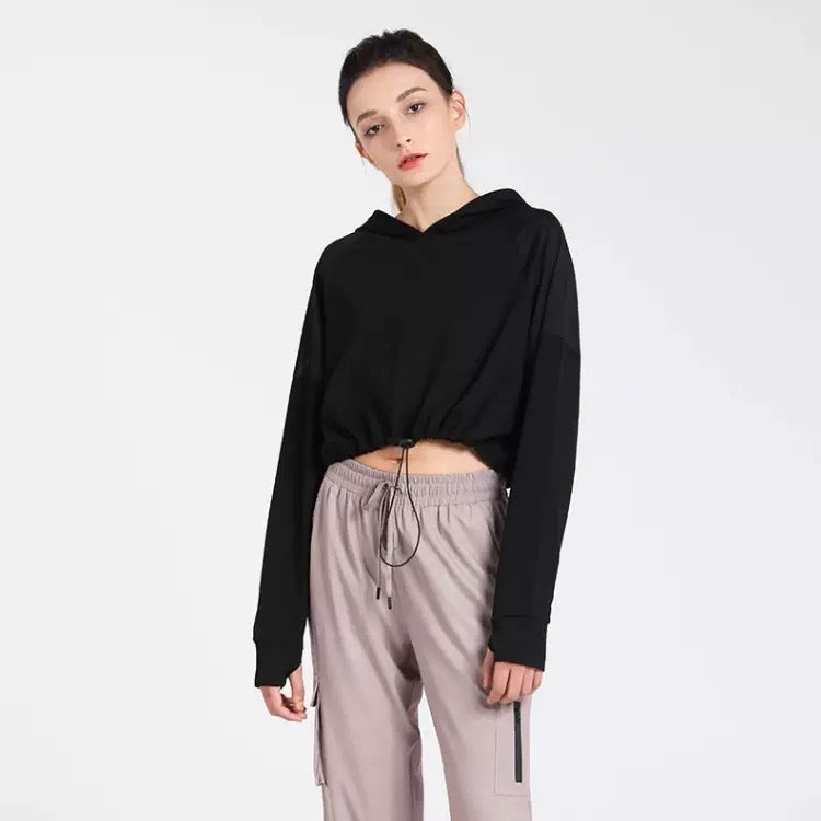 Hooded Sports Blouse