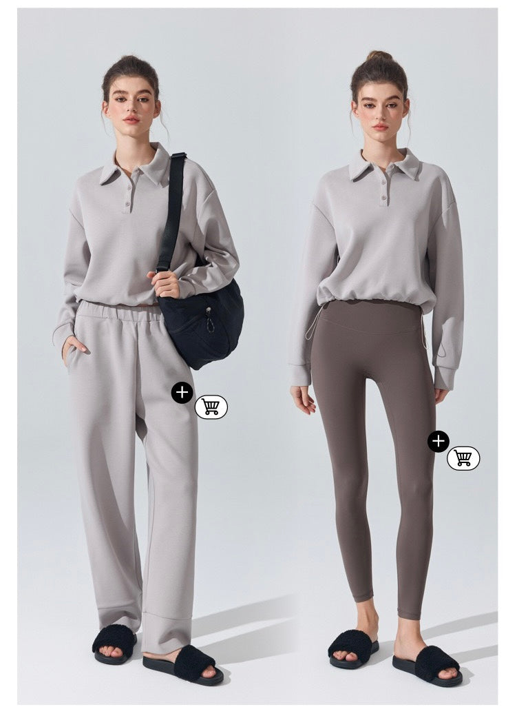 Polo Cropped Sweater