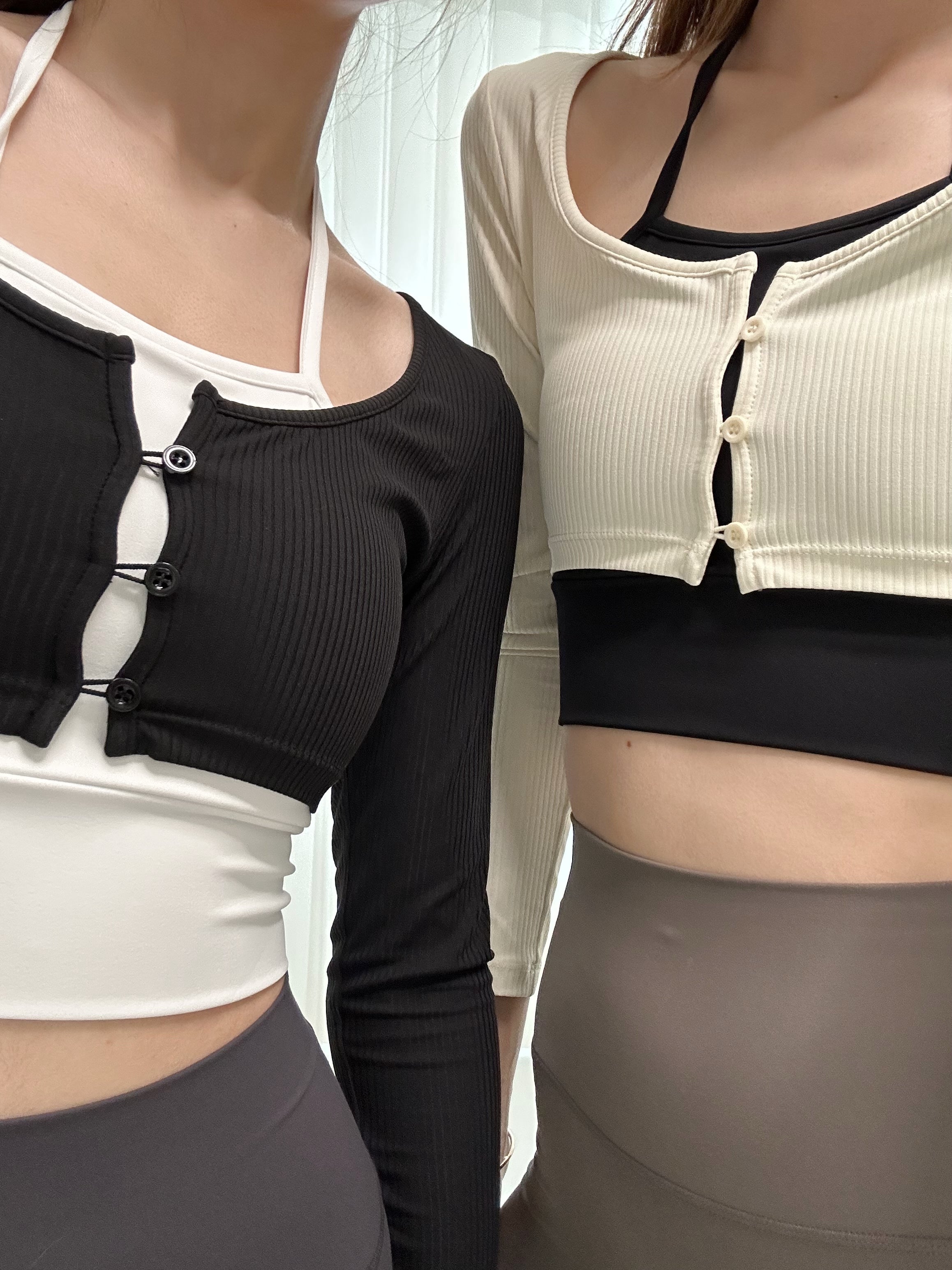 未使用【anuke】Stitch Bra Top Stitch Removable Padded Light Blue Top - Stitch Collection
