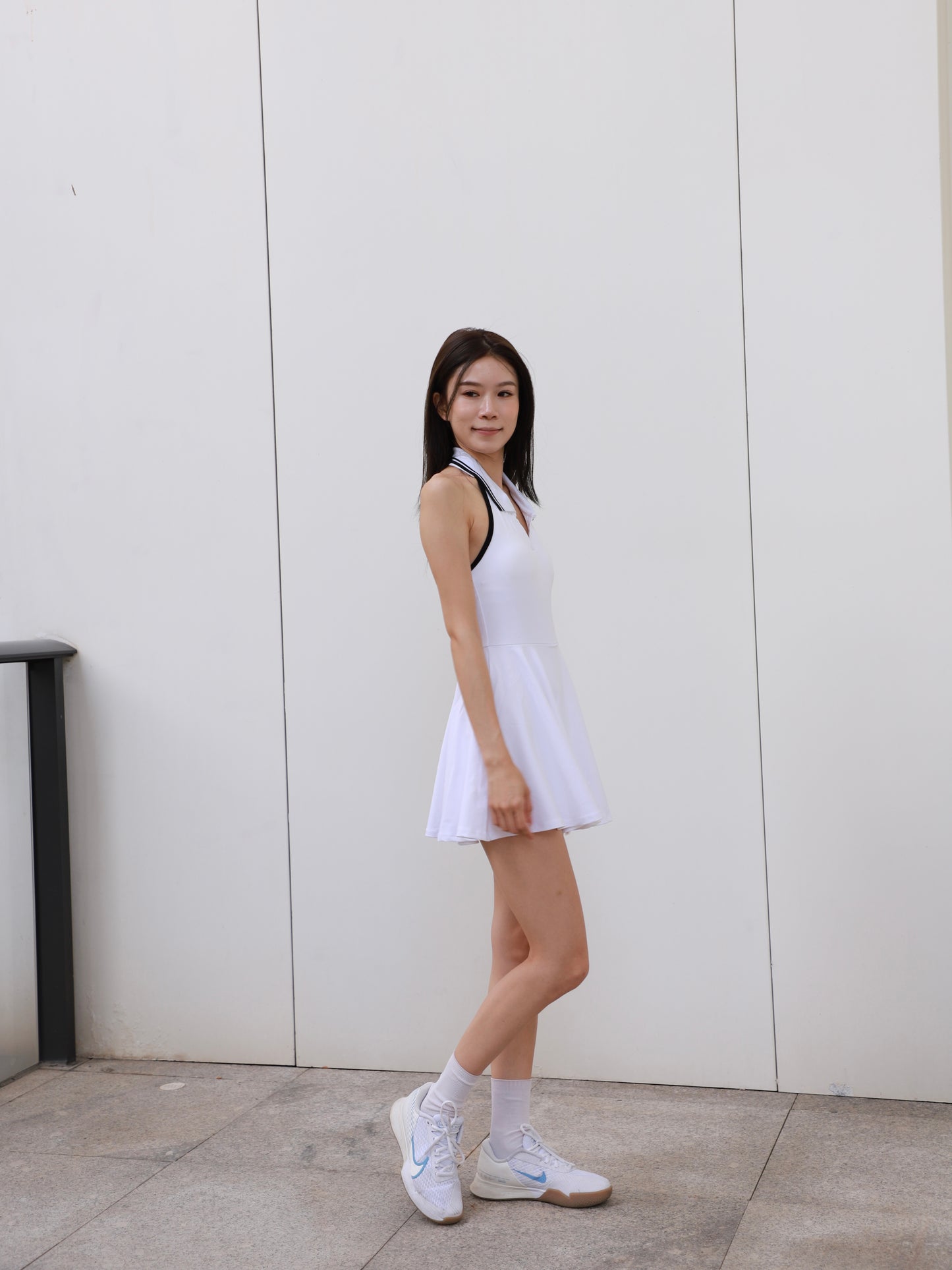 Tennis V Collar Dress