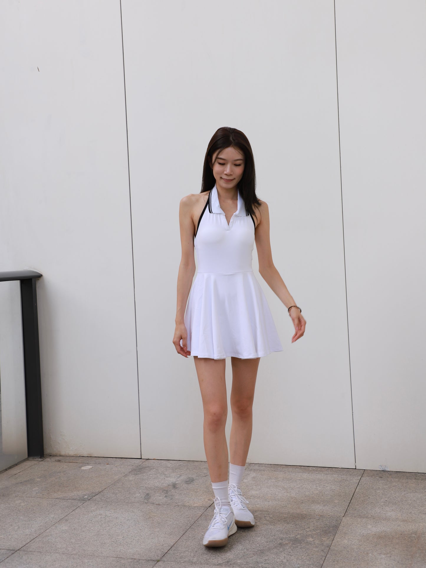 Tennis V Collar Dress