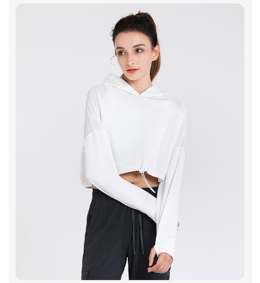 Hooded Sports Blouse