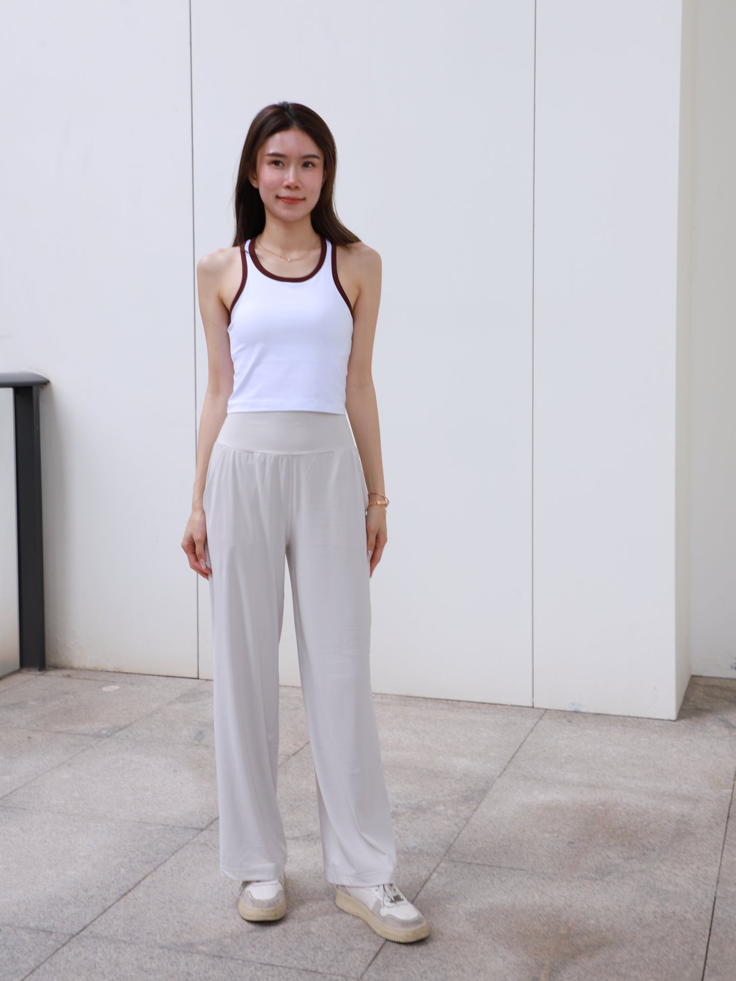 Mix Colour Tank Bra Top (Red)