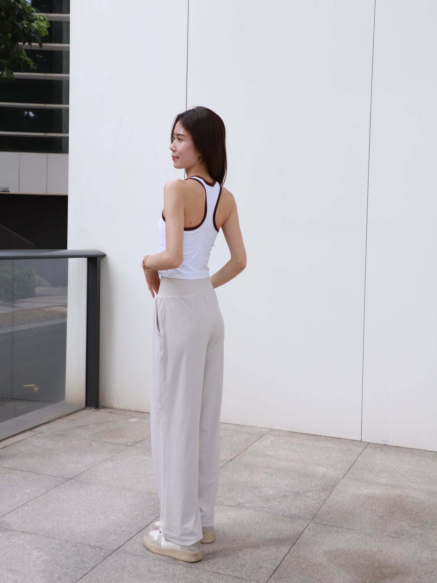 Mix Colour Tank Bra Top (Red)