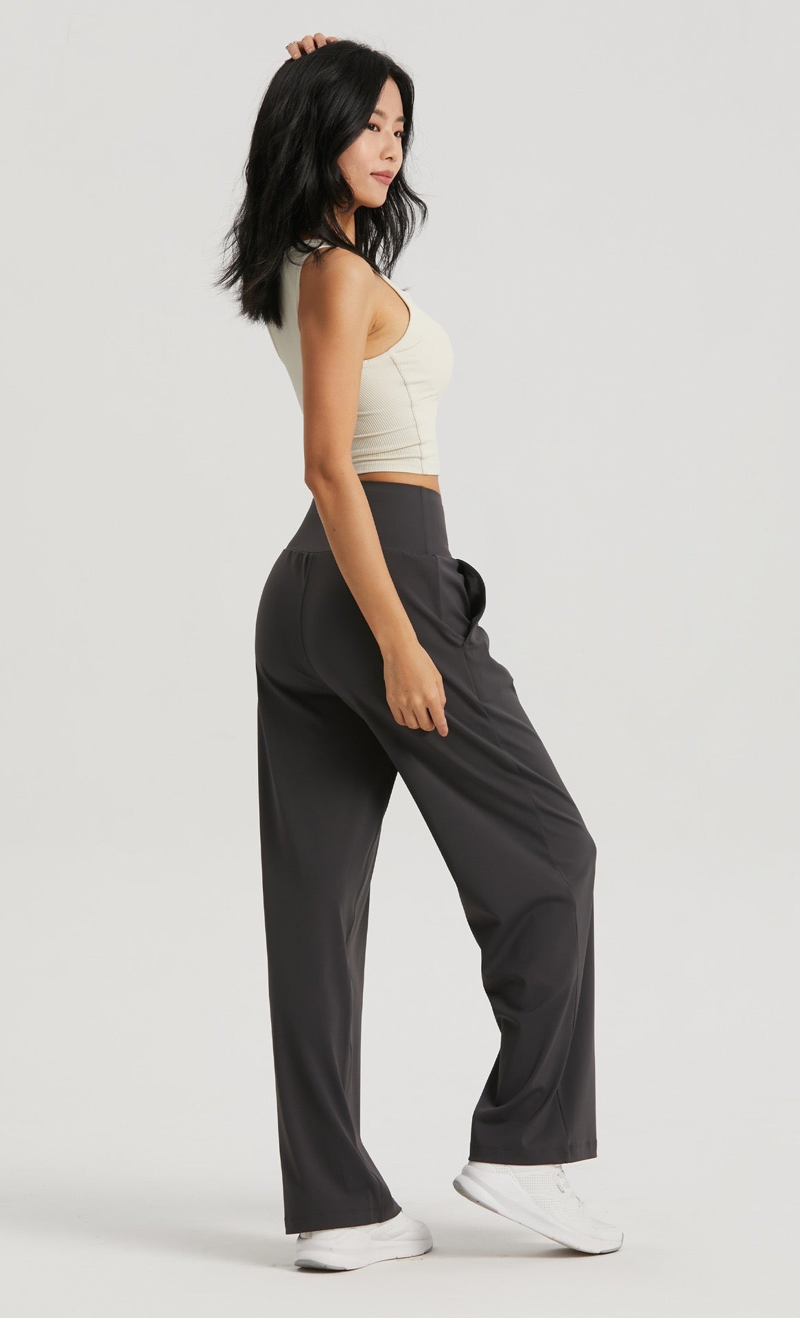 Airy Wide Leg Pants