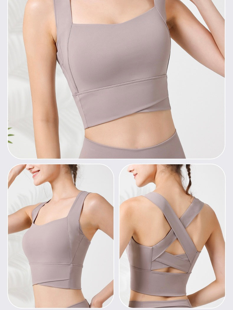 2 Cross Back Sports Bra