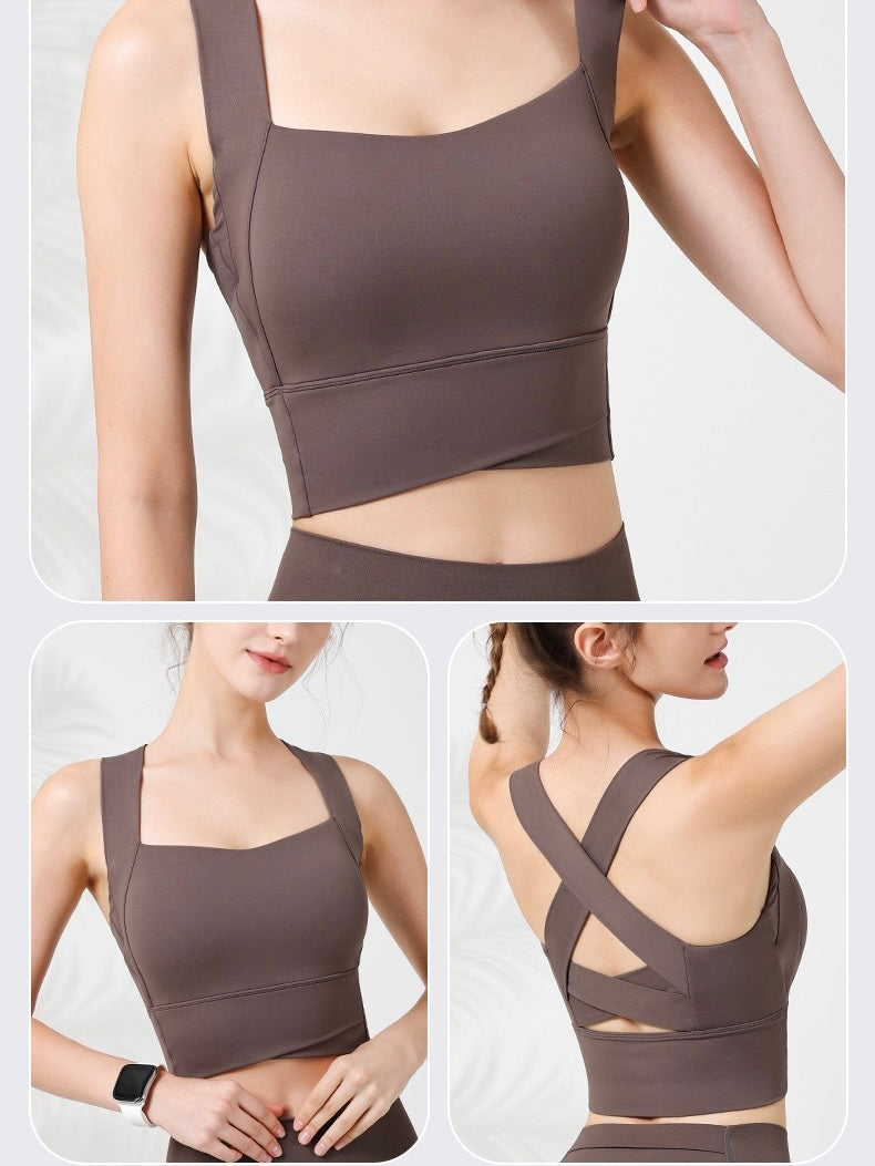 2 Cross Back Sports Bra – As Active