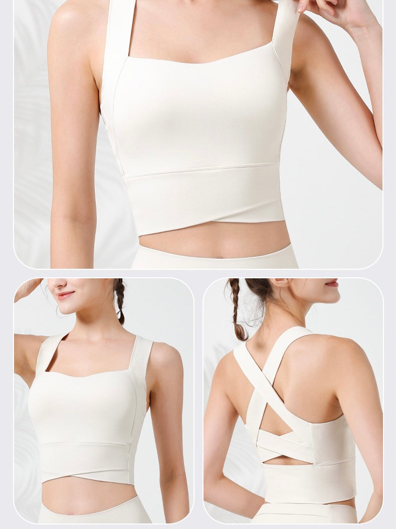 2 Cross Back Sports Bra