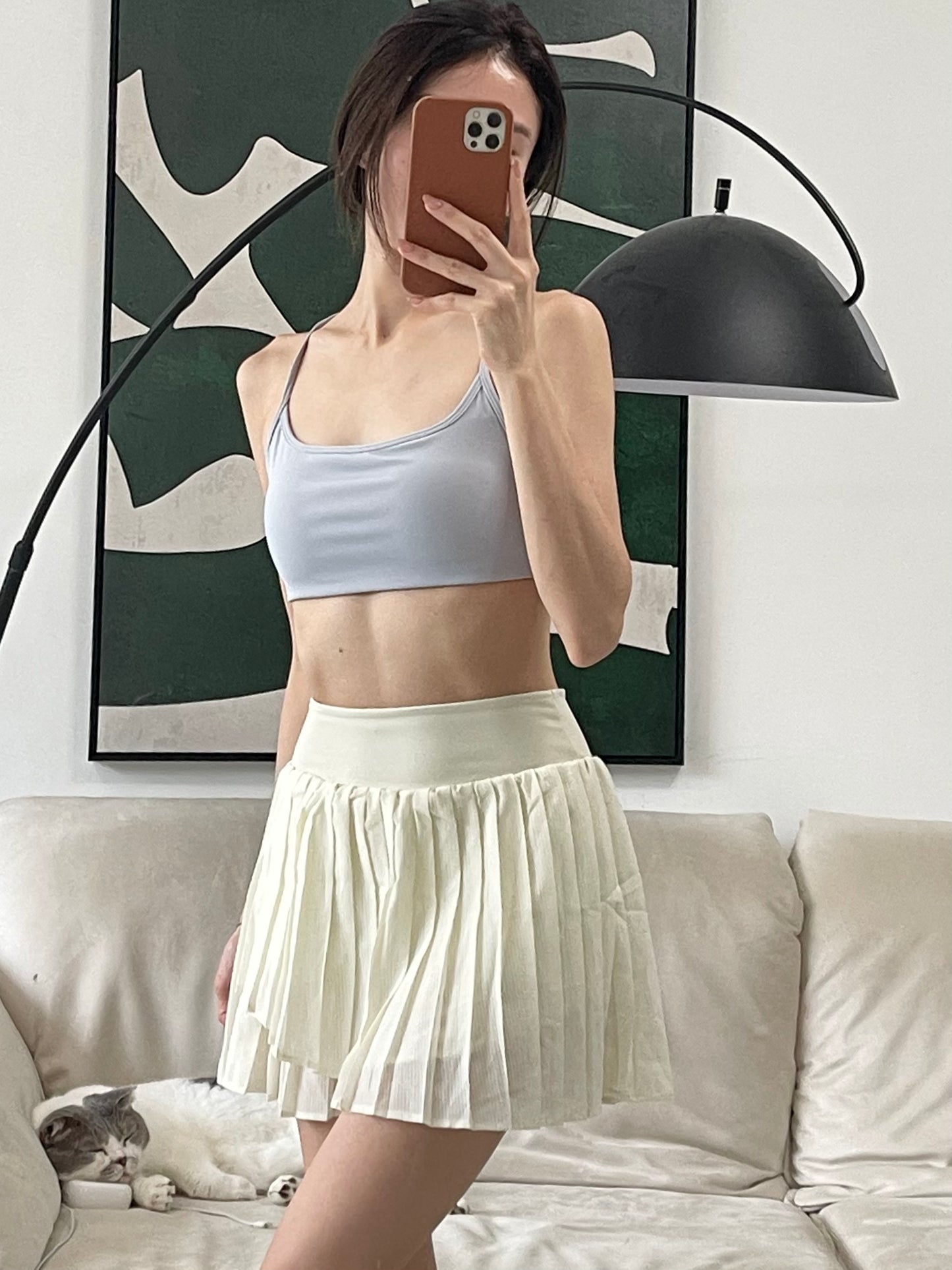 Basic Pleated Tennis Skirt